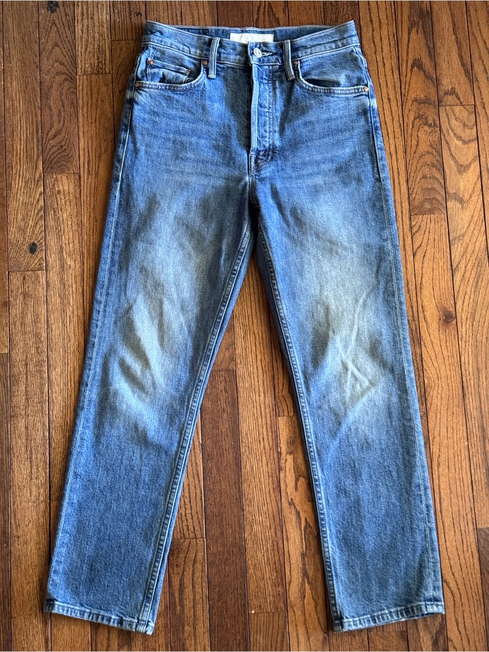MOTHER The Tomcat Kneeling On Stones Button Fly Jeans 
Women’s size 26